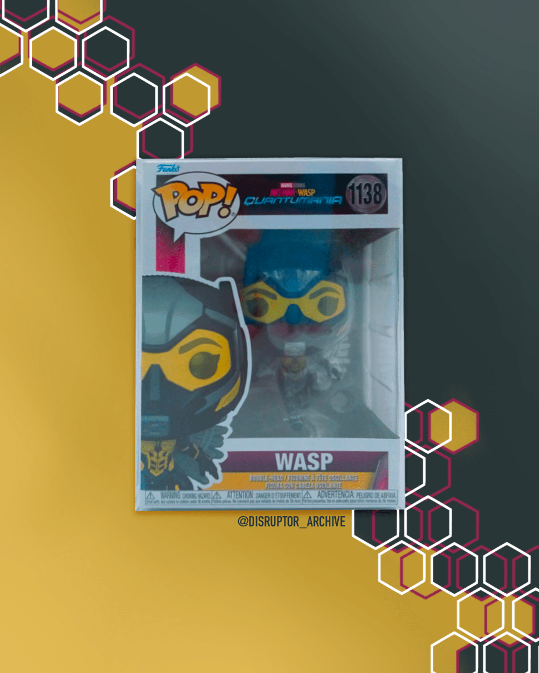 Antman & The Wasp Quantumania The Wasp #1138 Funko