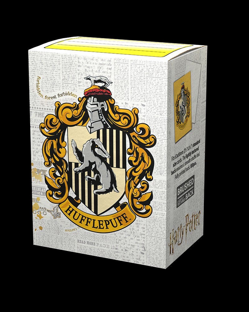Dragon Shield: Harry Potter Matte Art Sleeves - Hufflepuff