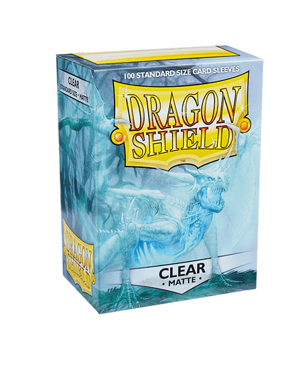 Dragon Shield Matte Sleeves Standard Size - Clear