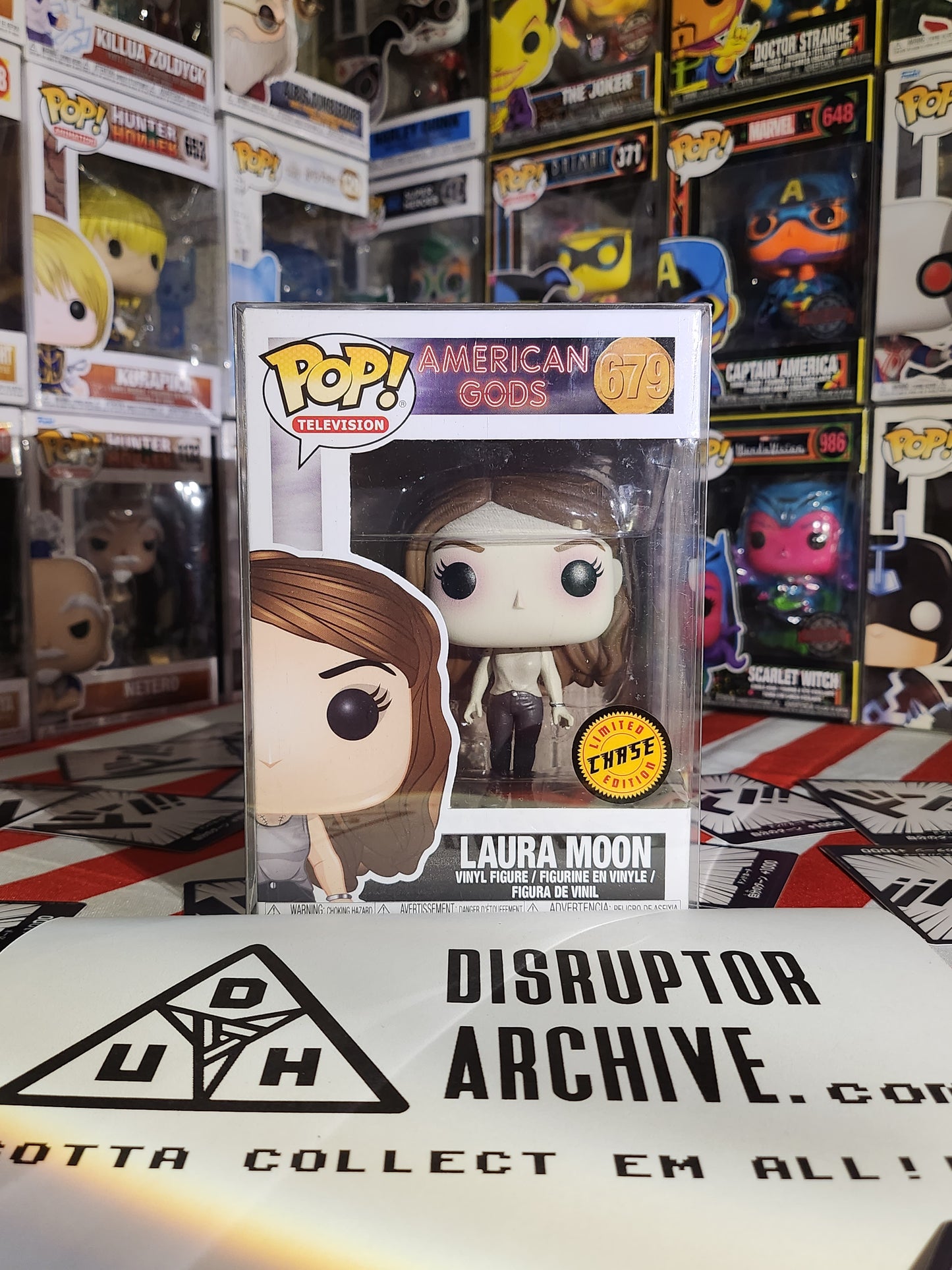 Funko American Gods Laura moon #679 Chase