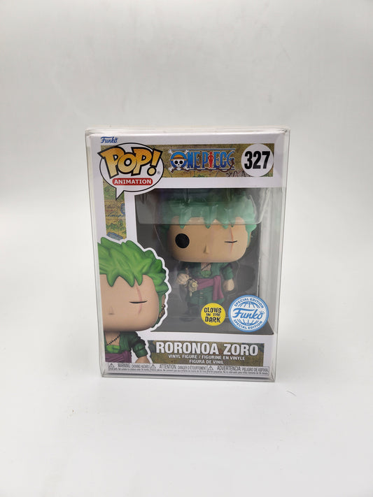 One Piece Funko Pop - Roronoa Zoro #327 Glow in the Dark