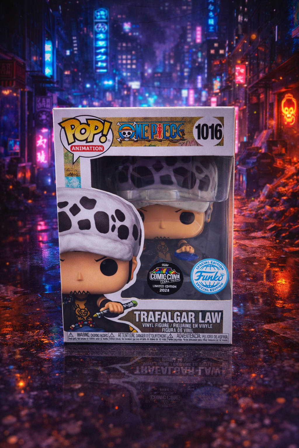 One Piece Funko Pop - Traffalgar Law #1016 Comic Con