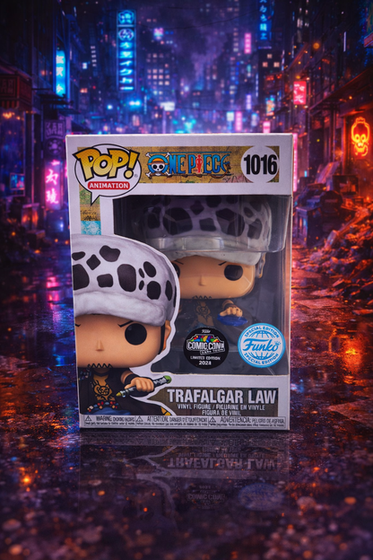 One Piece Funko Pop - Traffalgar Law #1016 Comic Con