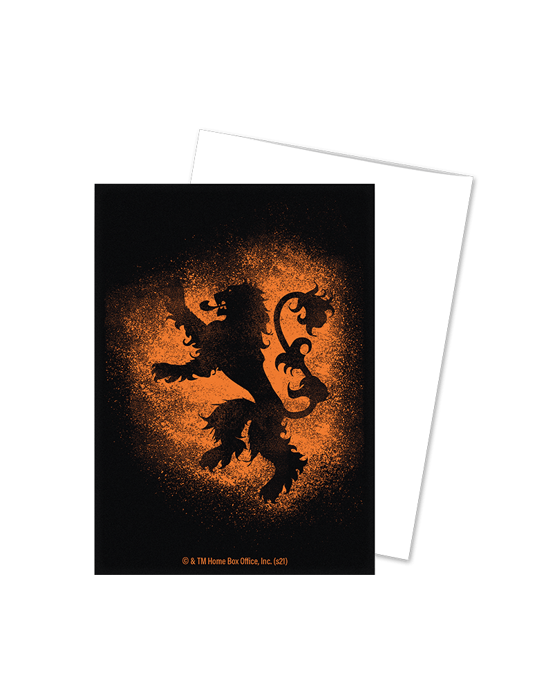 Dragon Shield: Game of Thrones Matte Art Sleeves - House Lannister