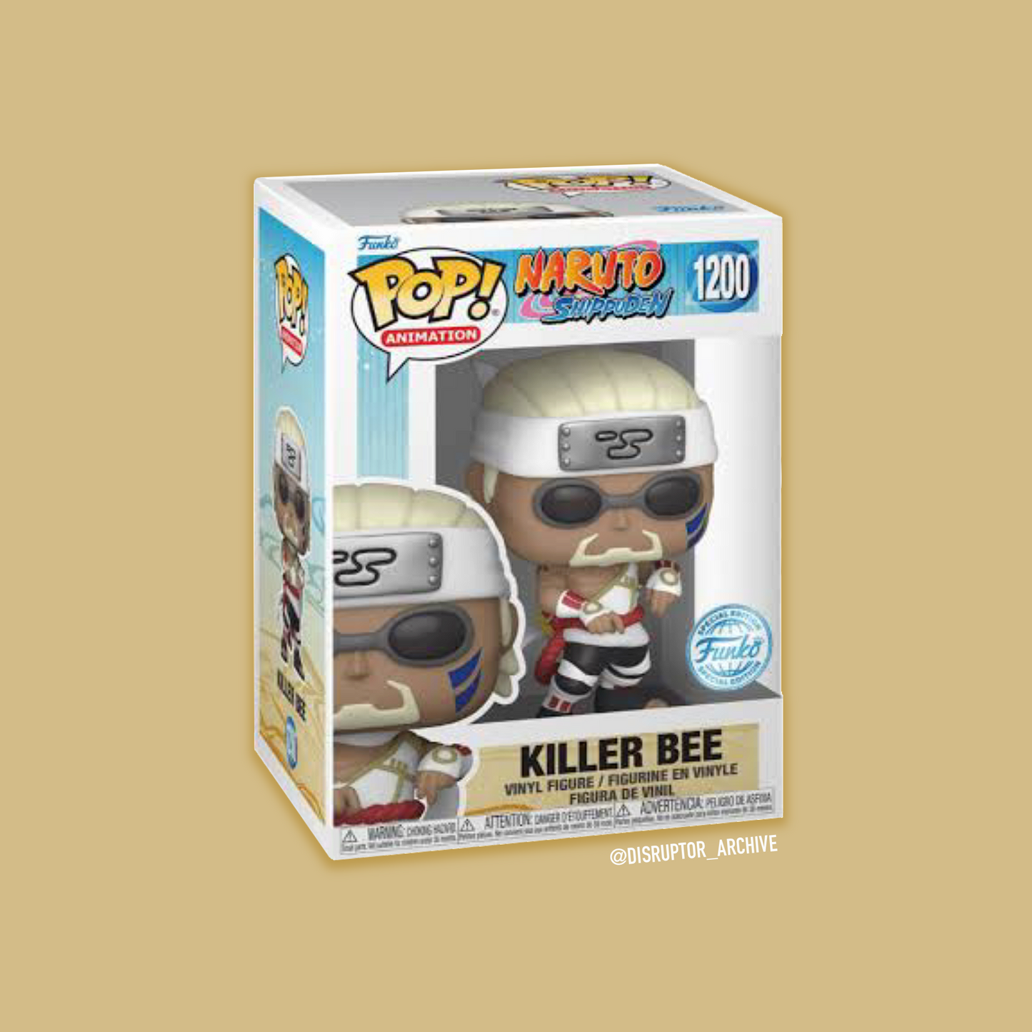 Naruto Killer Bee #1200 Funko