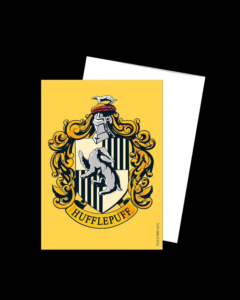 Dragon Shield: Harry Potter Matte Art Sleeves - Hufflepuff